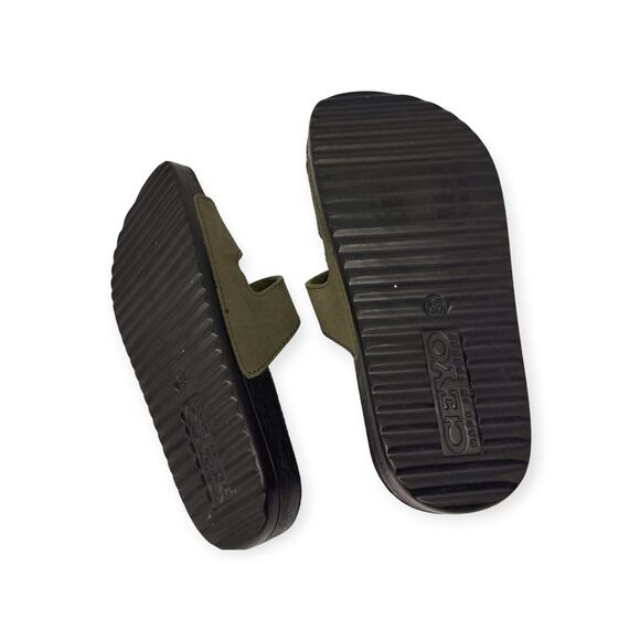 Ceyo Green Double Strap Orthopedic Sandal | 5.5 - Picture 6 of 7